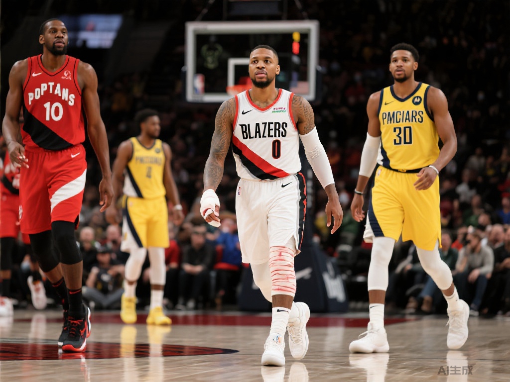 [NBA]利拉德跟腱拉伤步行者再胜一场（[NBA]利拉德跟腱受伤，步行者再下一城）
